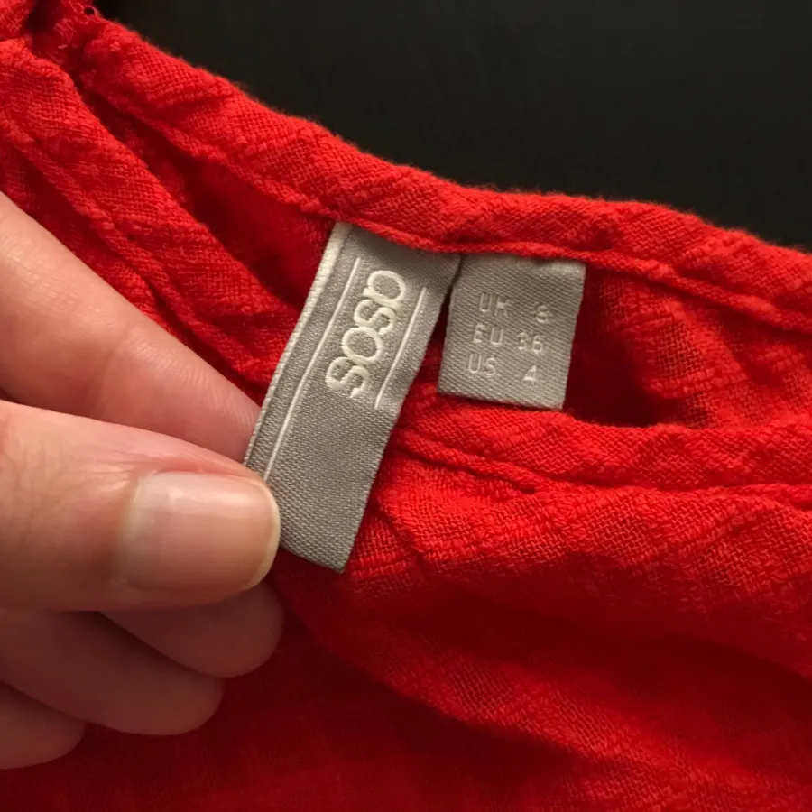 بلوز یقه هفت کتان asos
