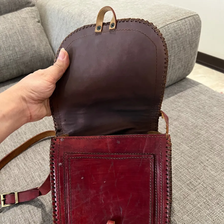 کیف چرم دست دوز