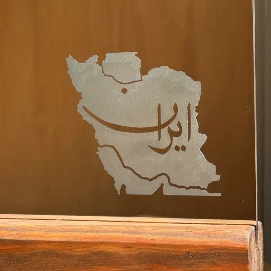 آینه رومیزی طرح ایران