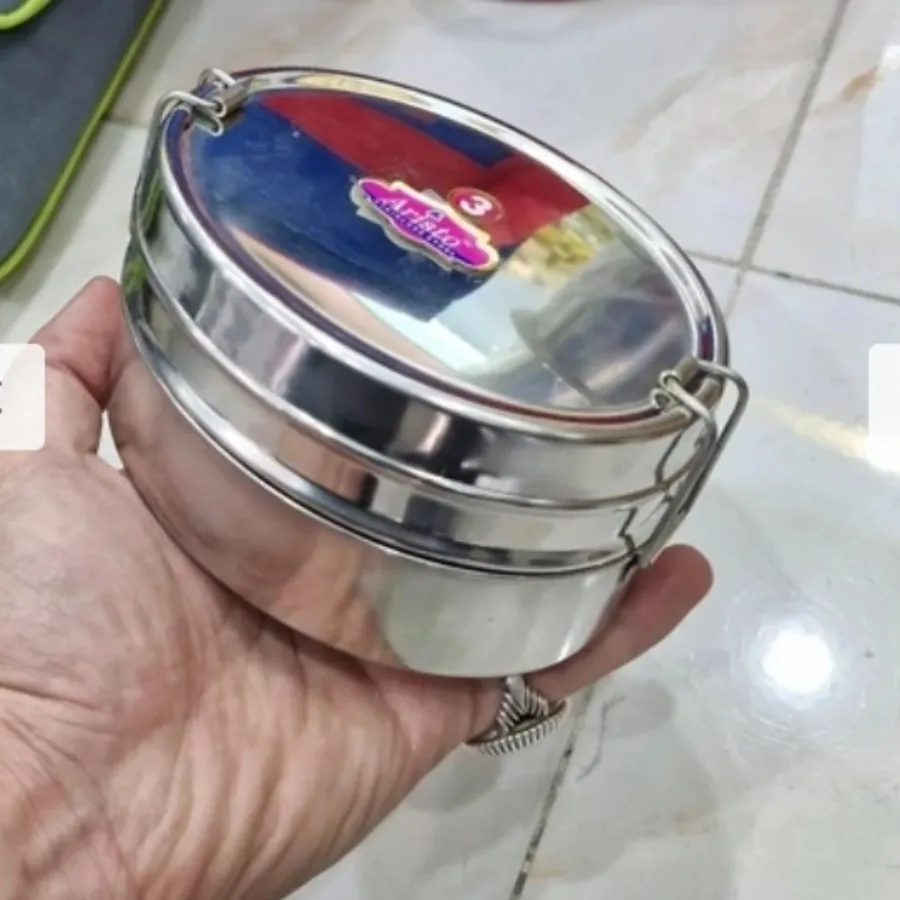 ظرف غذای استیل/ لانچ باکس