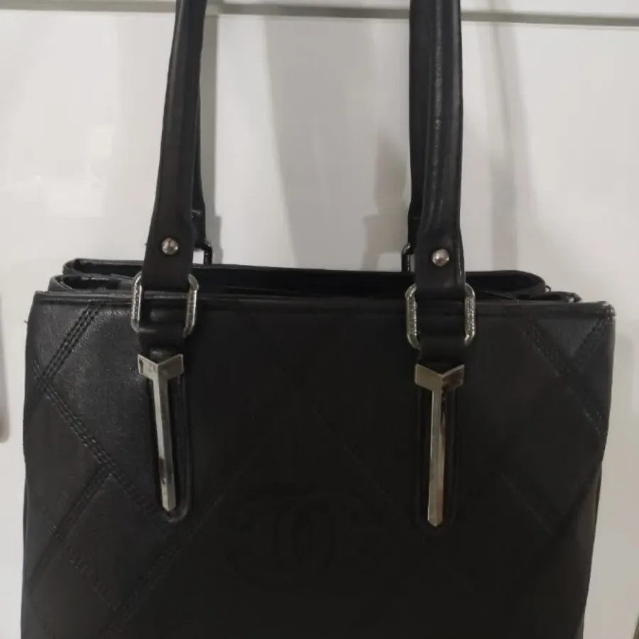کیف چرم مشکی