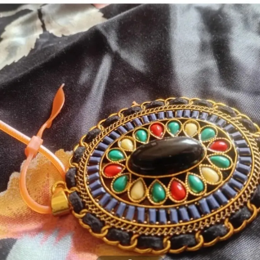 گردنبند آبکاری طلا دستساز