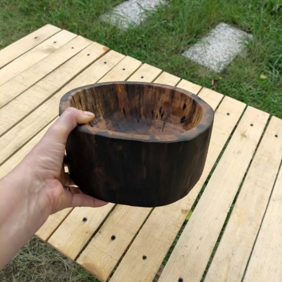 کاسه چوبی