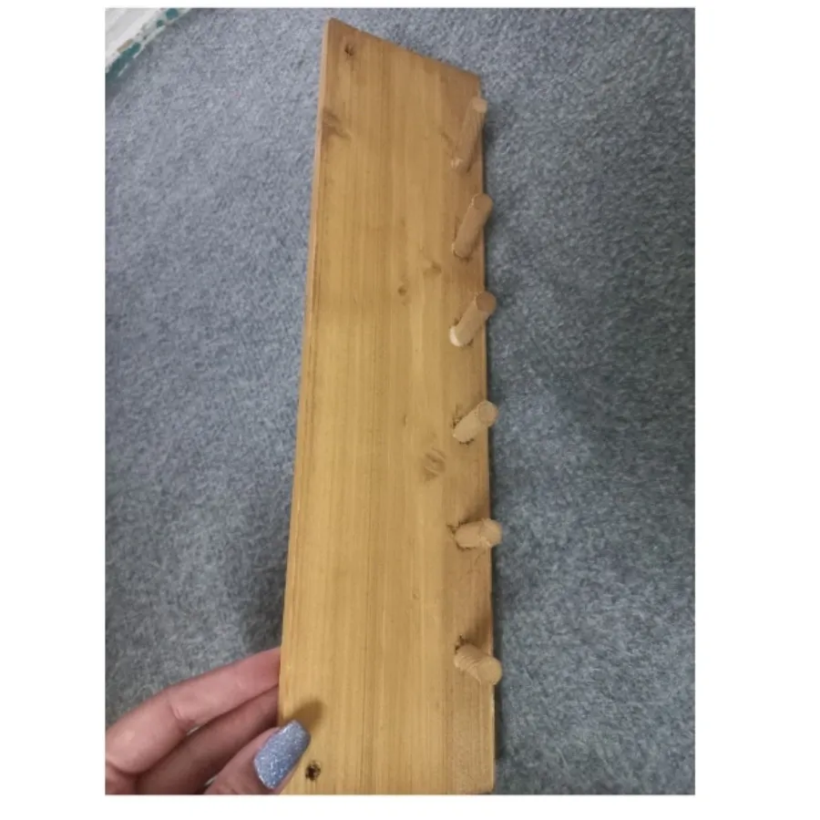 آویز چوبی فنجان و لیوان