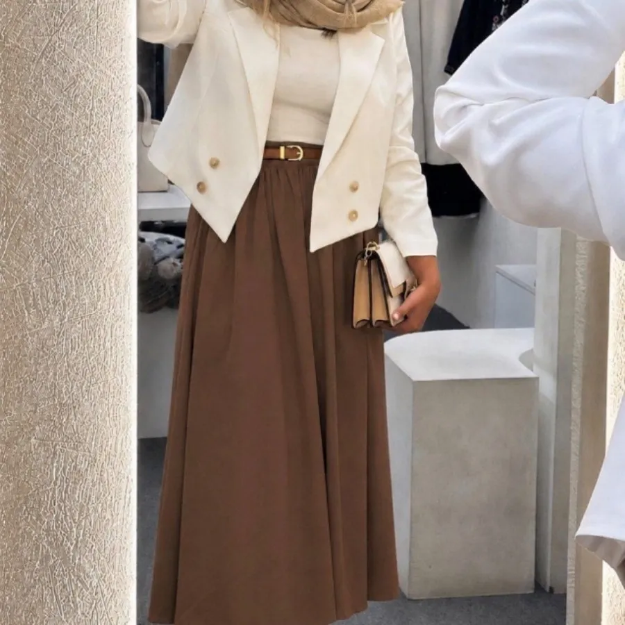ست کت دامن در 4 رنگ