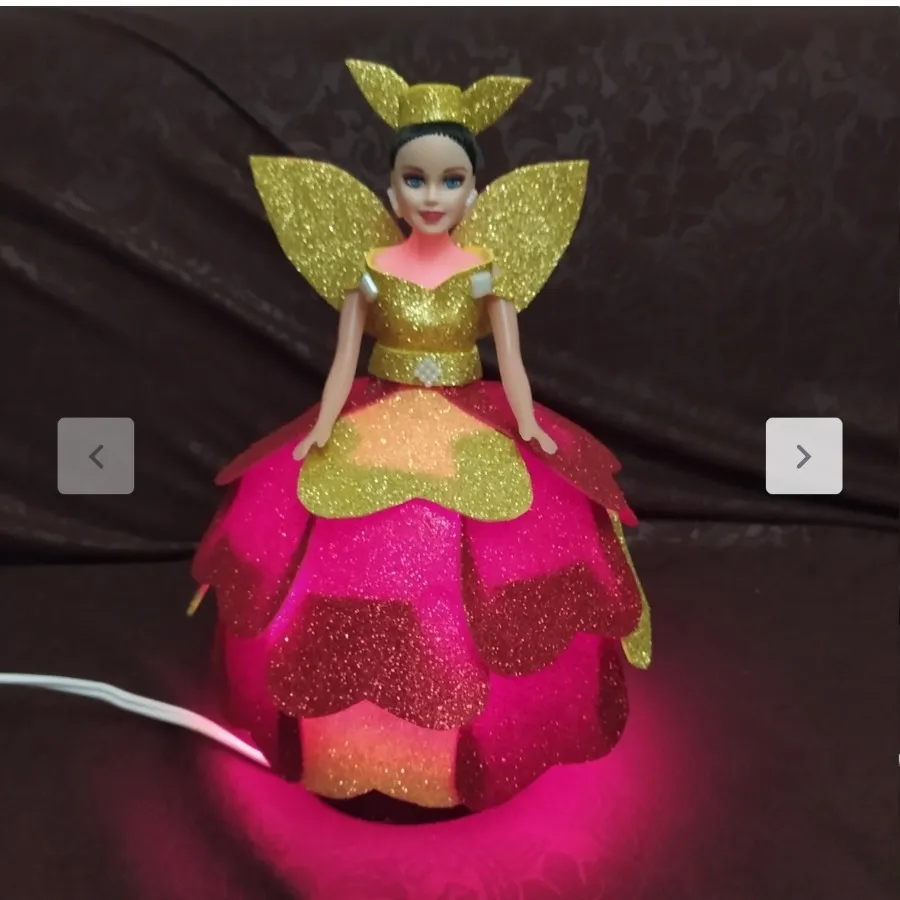 عروسک چراغ خوابی فرشته