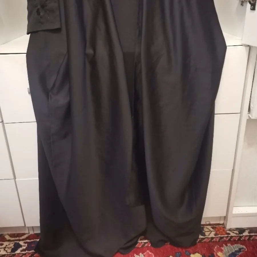 چادر عبایی مشکی حریر اسود