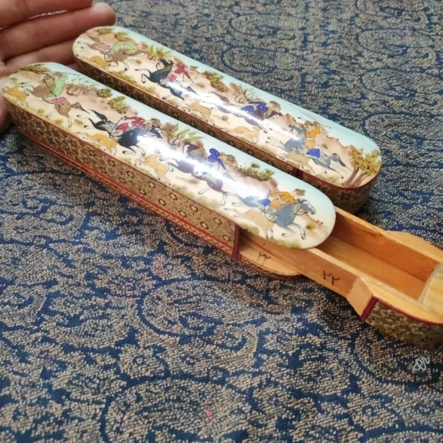 جا قلمی خاتم‌ کاری