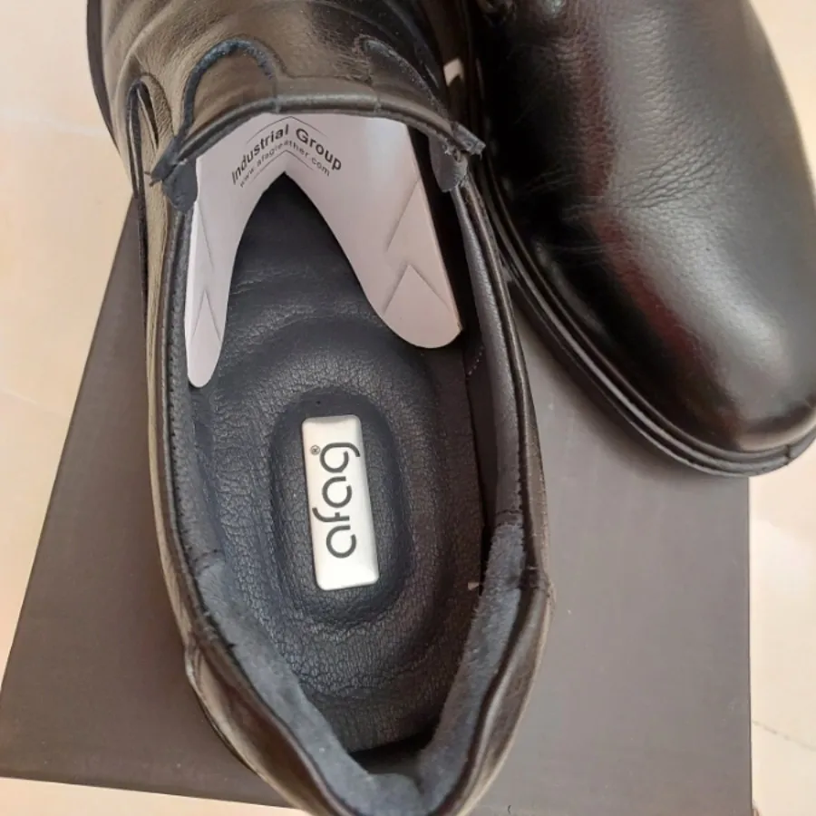 کفش چرم مردانه طبی