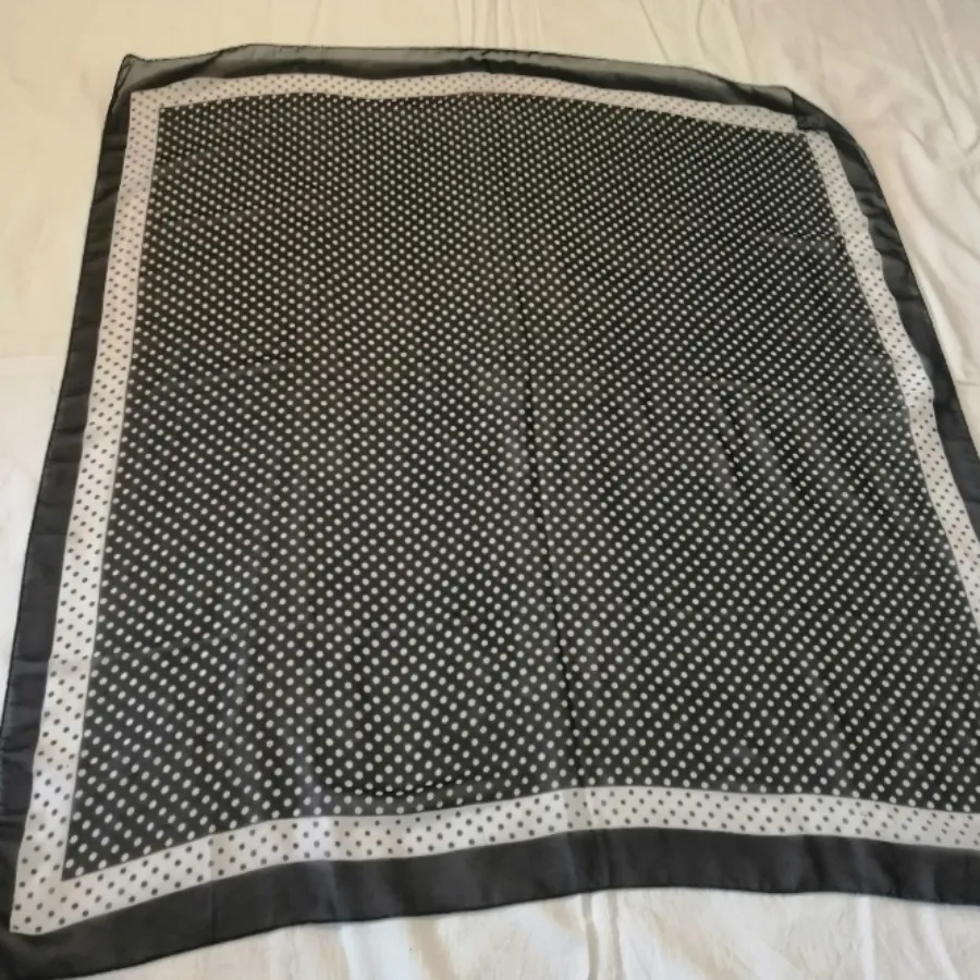 روسری خلخالی کرپ حریر