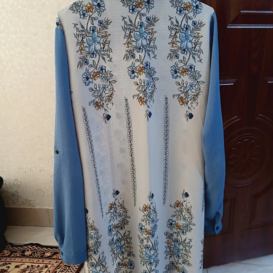 شومیز گل دار بلند
