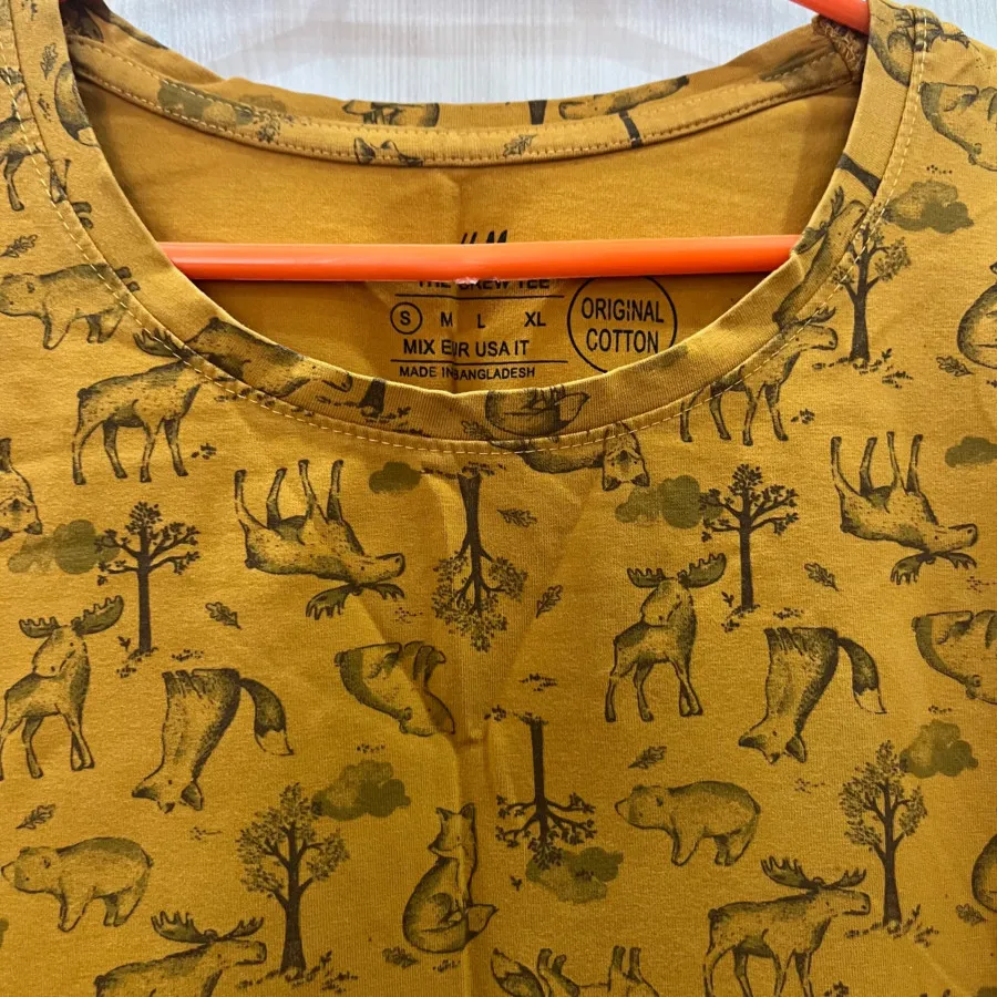تی‌شرت نخی H&M
