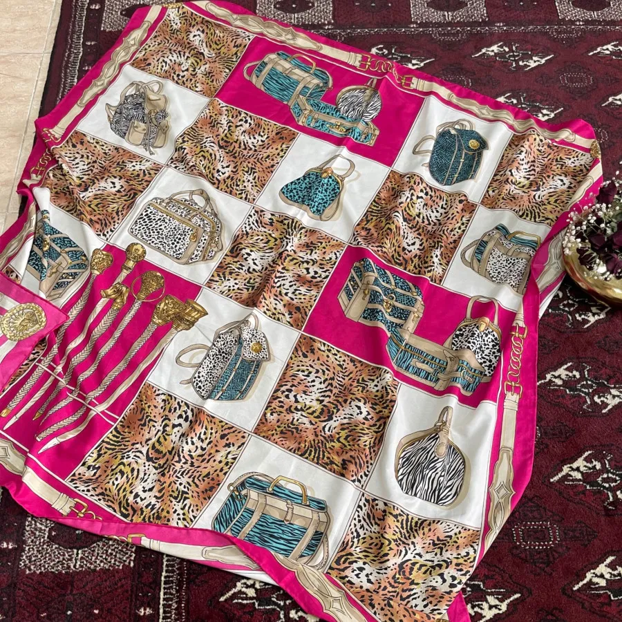روسری لبه دست دوز ترک