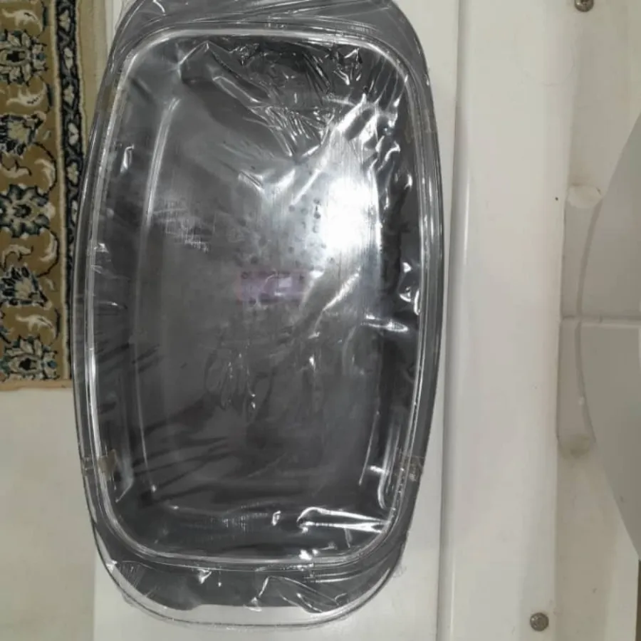 ظرف تفلون با درب پیرکس