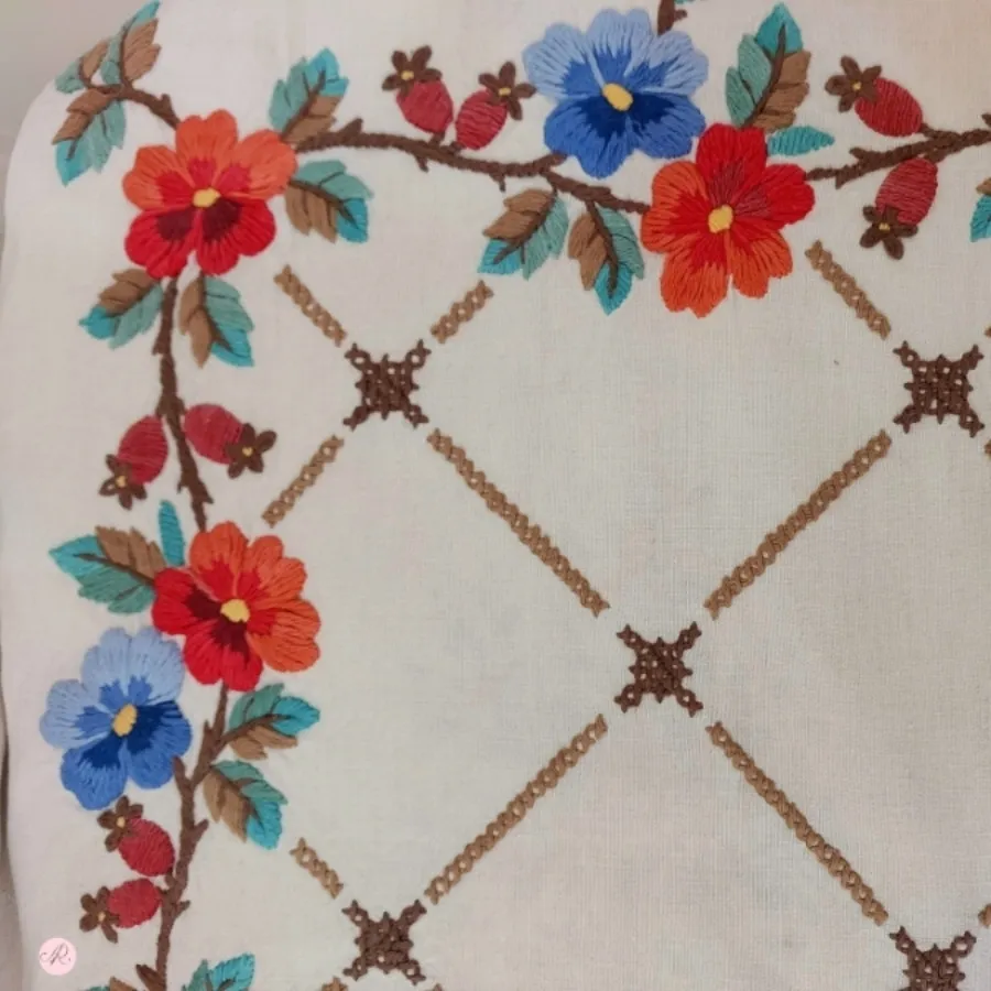 رانر گلدوزی خارجی پرکار