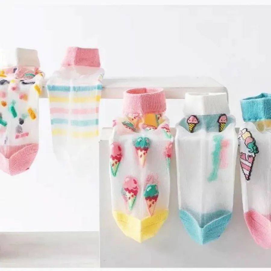 جوراب شیشه ای پینترستی