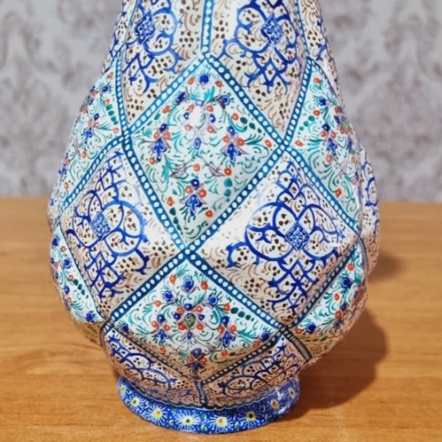 گلدان میناکاری