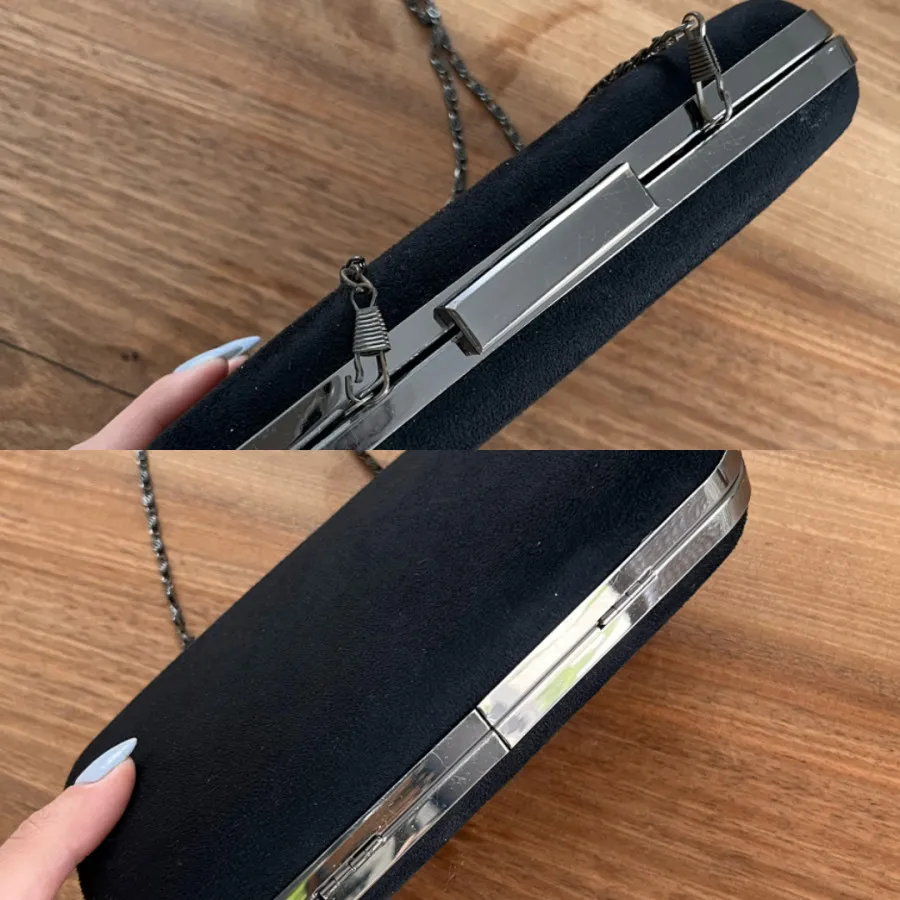 کیف مخمل مشکی