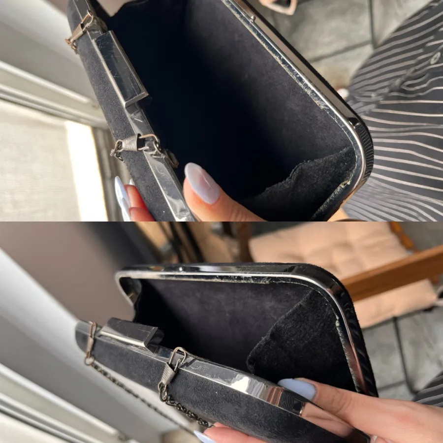 کیف مخمل مشکی