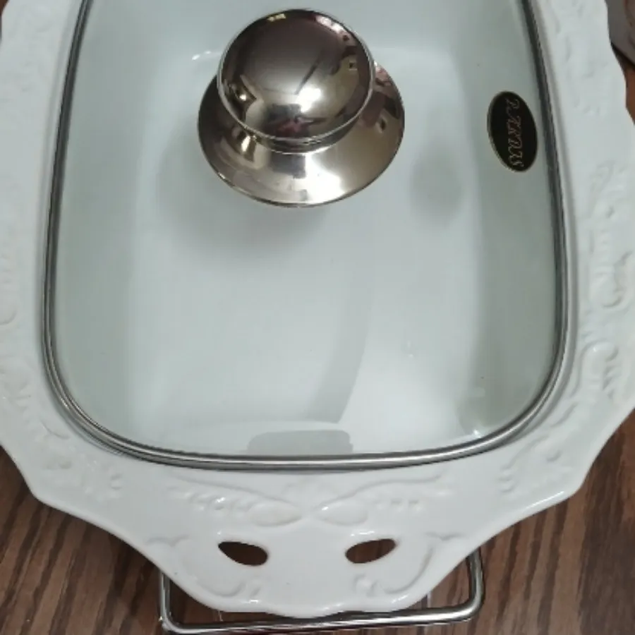 ظرف سوفله خوری وارمر دار