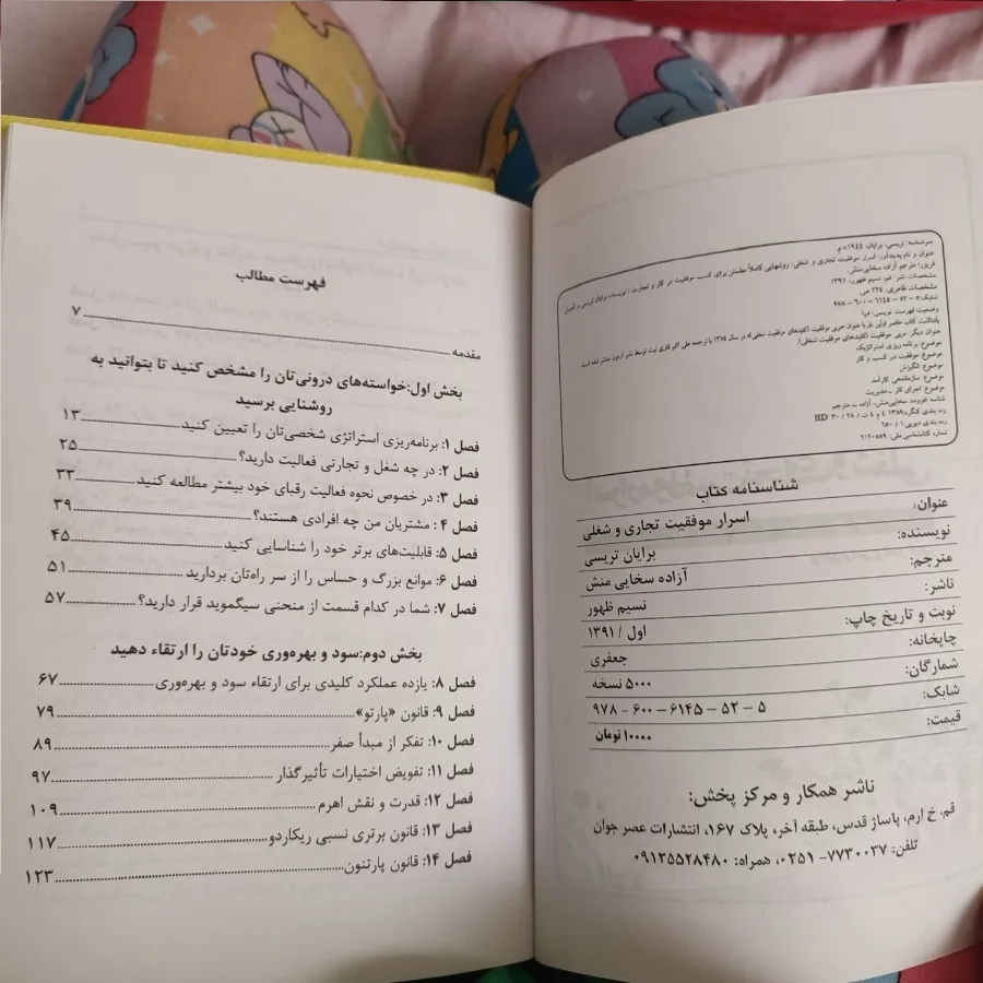 کتاب اسرار موفقیت تجاری و