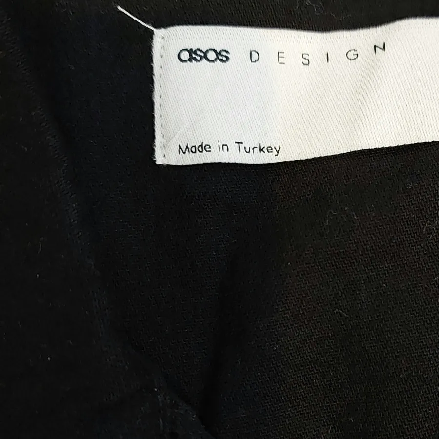 جامپسوت مشکی برند asos