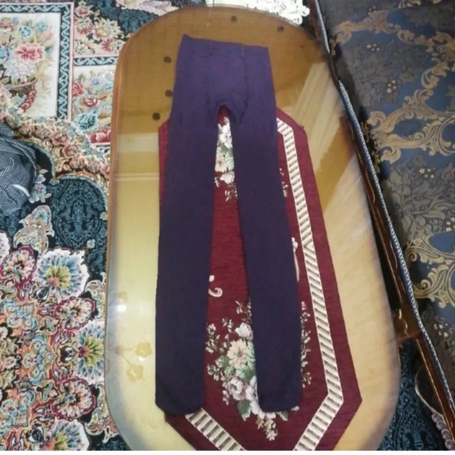 جوراب شلواری بنفش