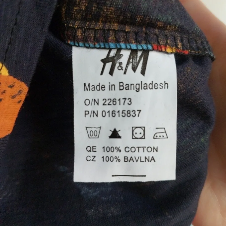 تیشرت نخی H&M