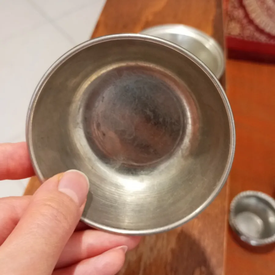 کاسه و لگن مسی مینیاتوری