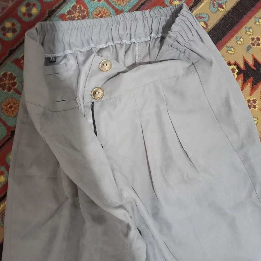 شلوار طوسی کاملا نو