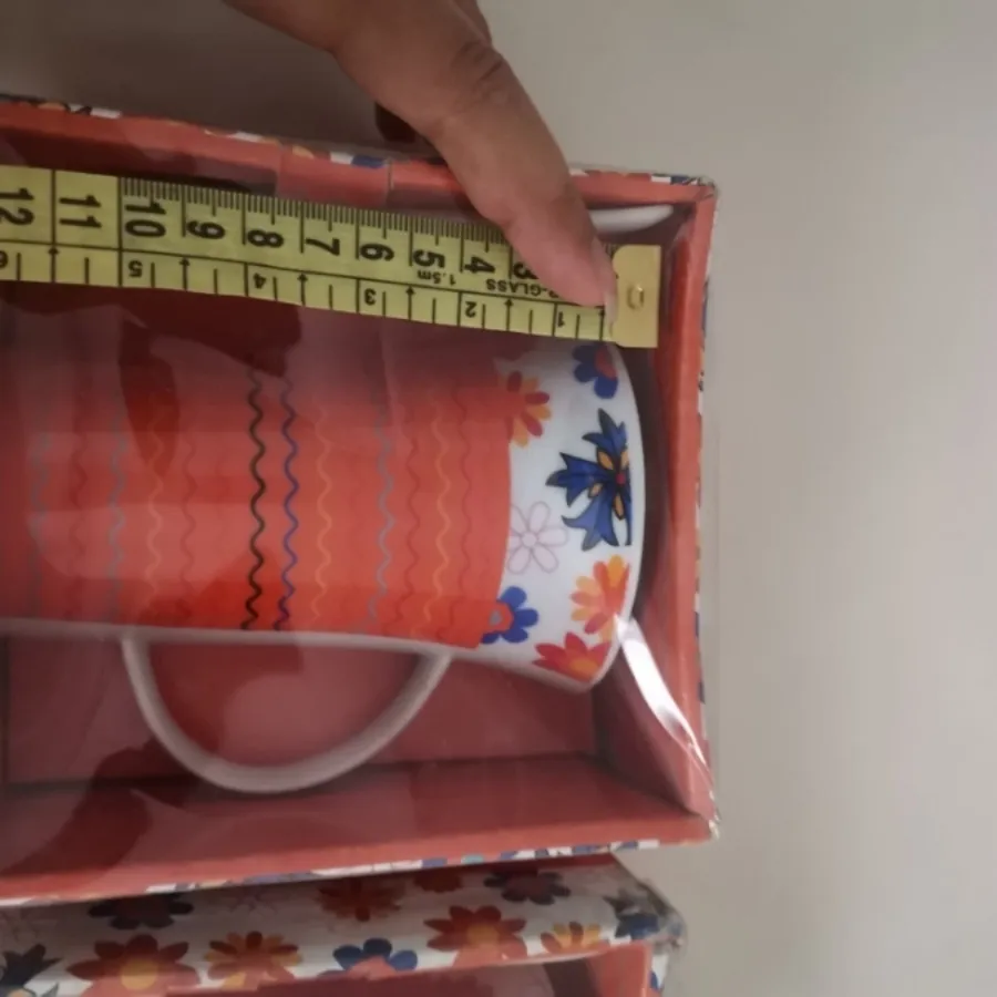 ماگ نارنجی باجعبه