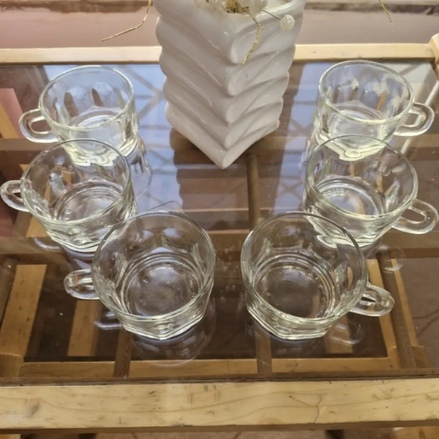 6 فنجان دسته دار