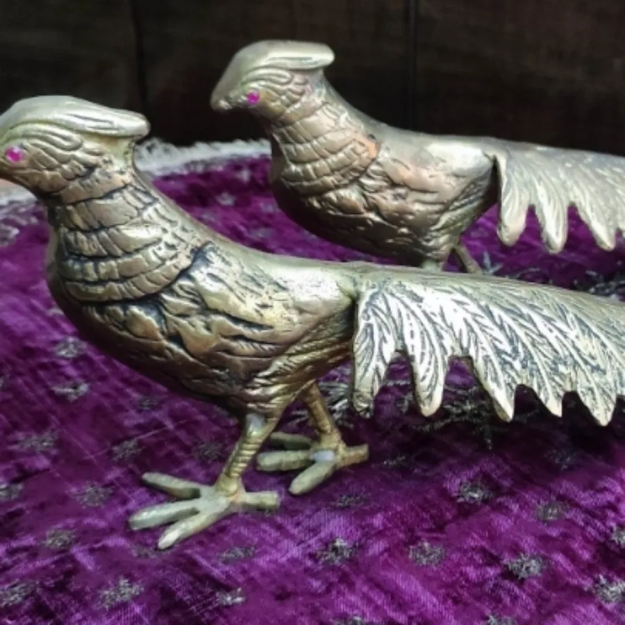 جفت مجسمه برنجی