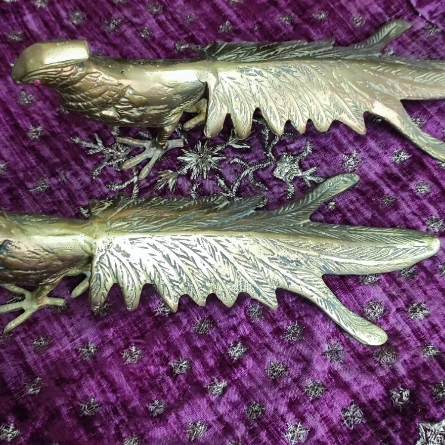 جفت مجسمه برنجی