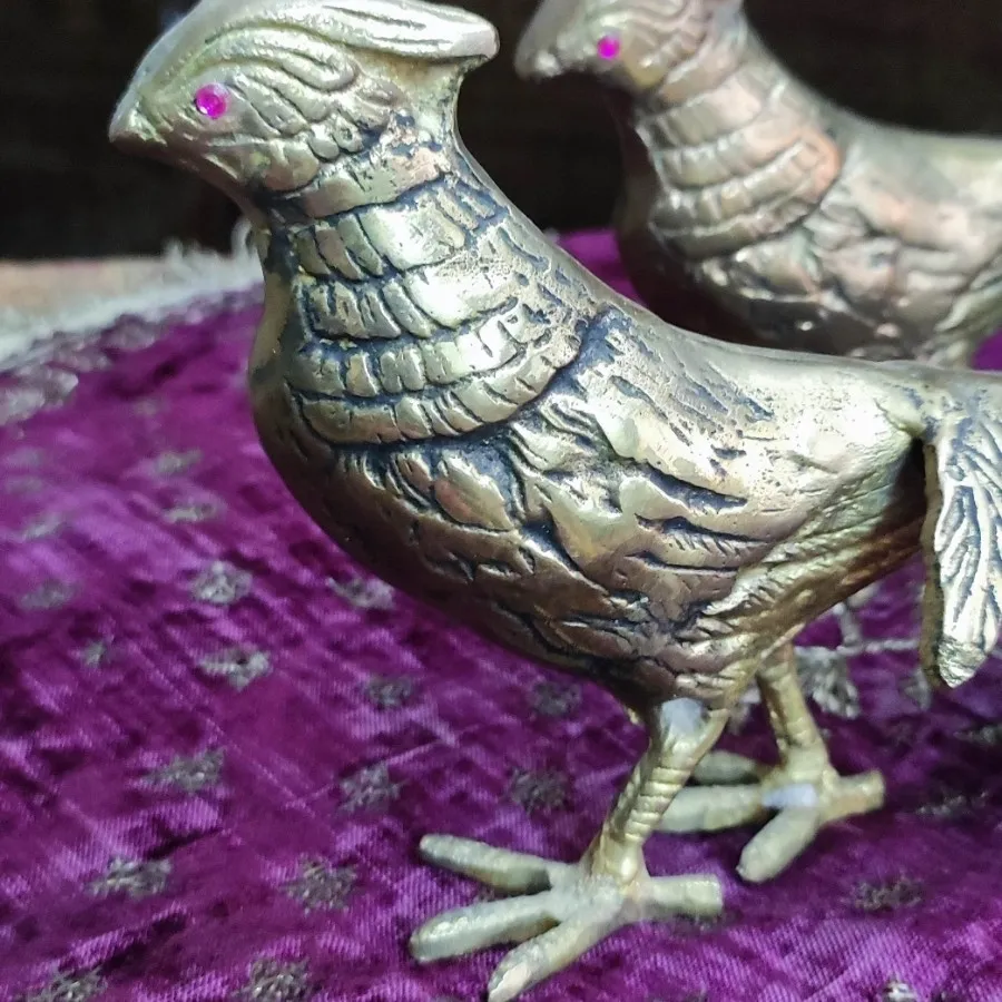 جفت مجسمه برنجی