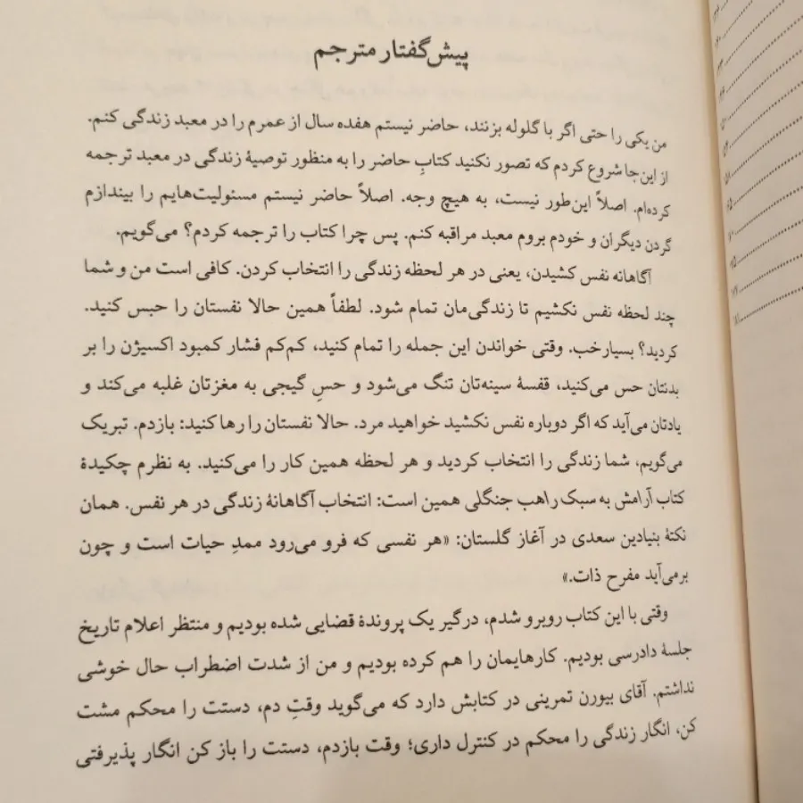 آرامش به سبک راهب جنگلی