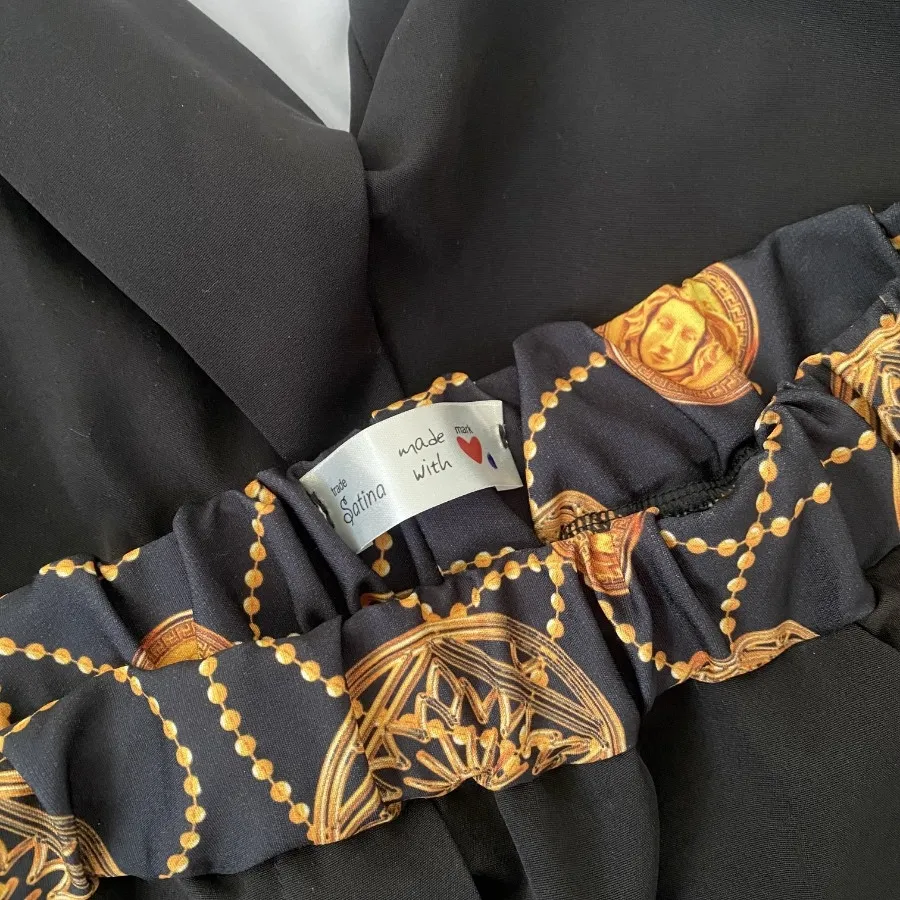 ست دورس و شلوار طرح گوچی