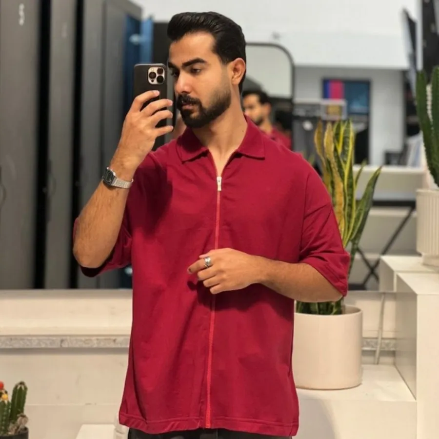 پیراهن زیپدار