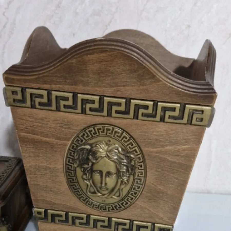 جا دستمال کاغذی سطل آشغال