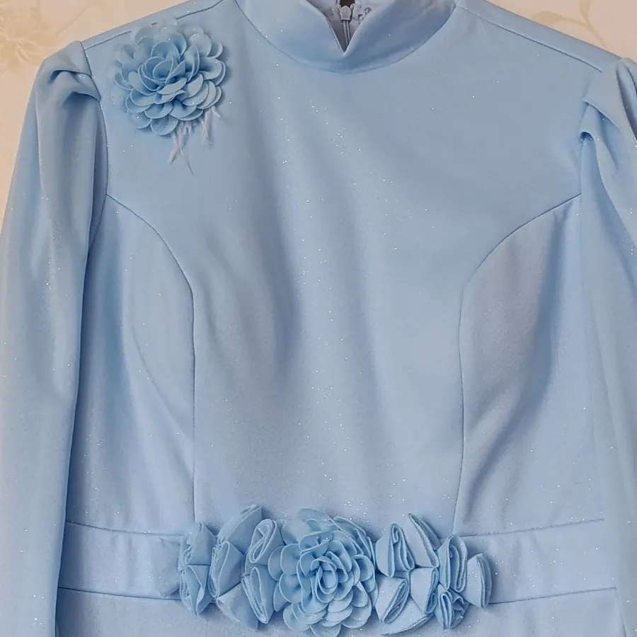 ماکسی نامزدی آبی آسمانی