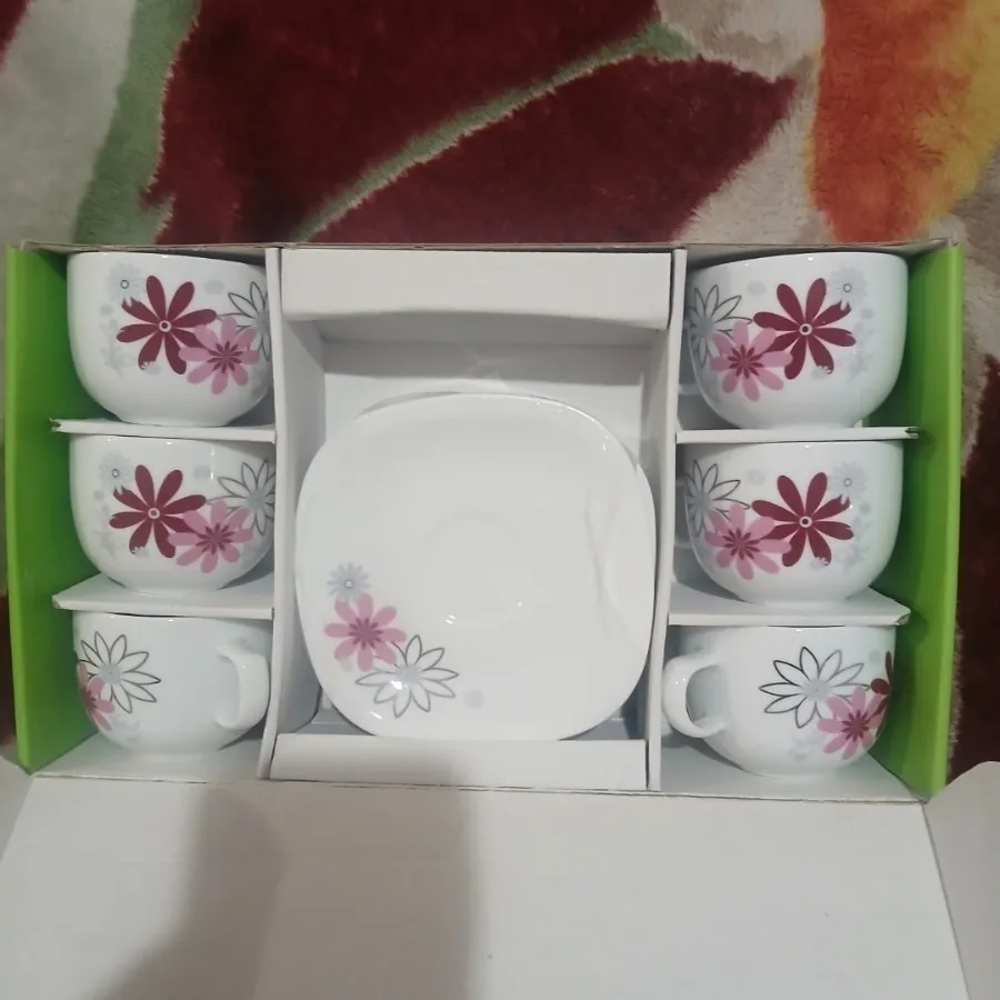 فنجان نعلبک زرین مدل ویول