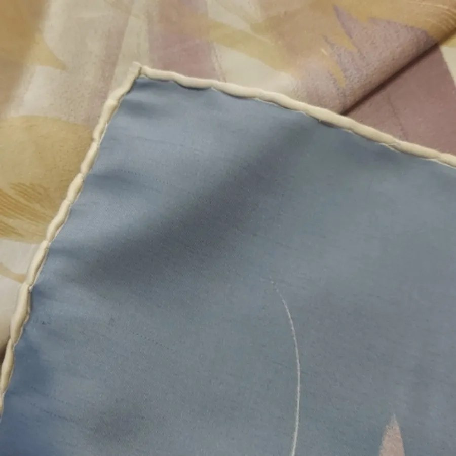 روسری ساتن ابریشم دستدوز