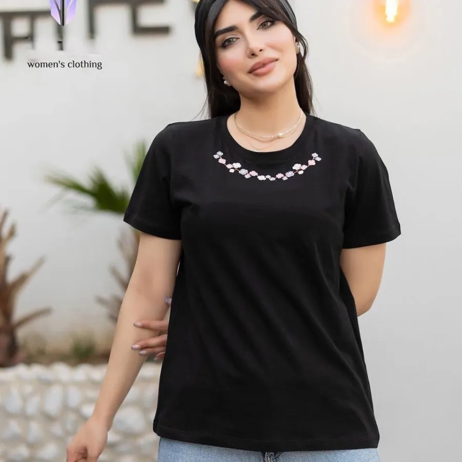 تیشرت گلدوزی