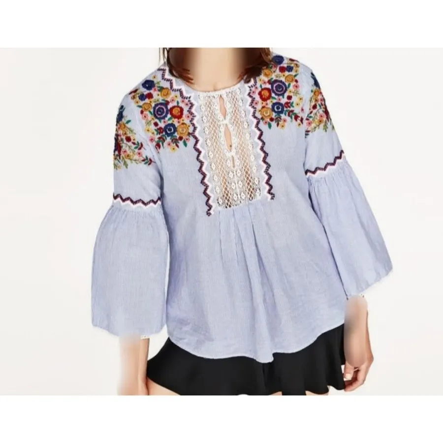 شومیز گلدوزی Zara