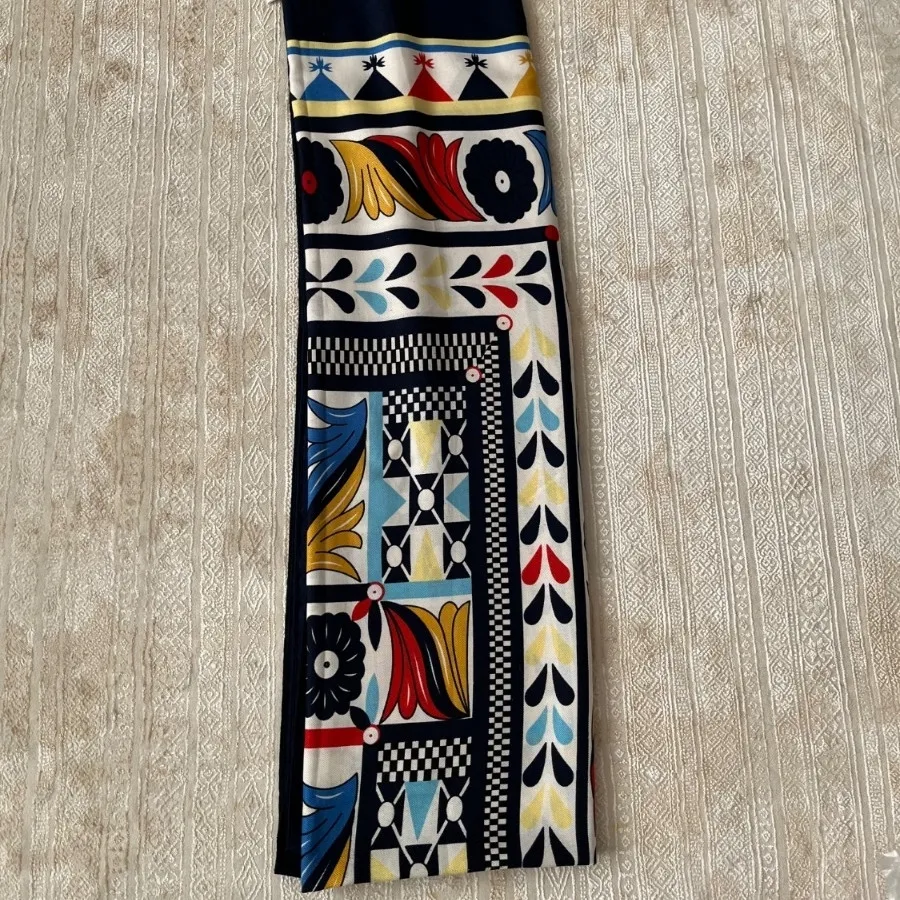 شال طرحدار پاییزه