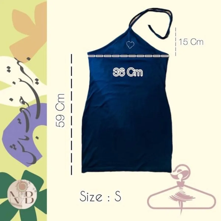 پیراهن نخ پست گردن H&M