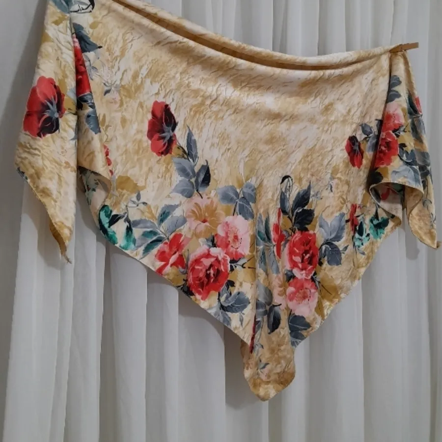 روسری ساتن ابریشم
