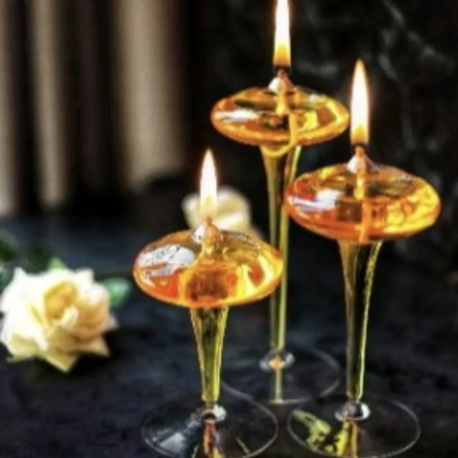 شمع عدسی پایه دار سه عددی