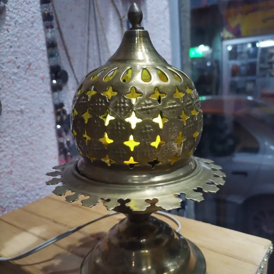 چراغ خواب برنجی آنتیک