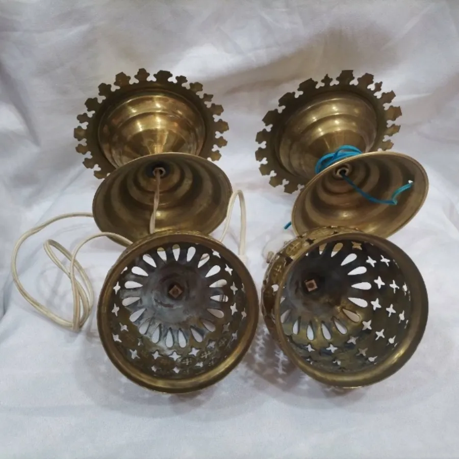 چراغ خواب برنجی آنتیک